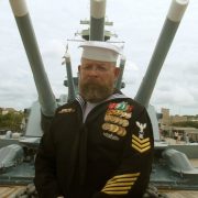 Scott - a week before my retirement on the USS North Carolina (she's decommissioned)